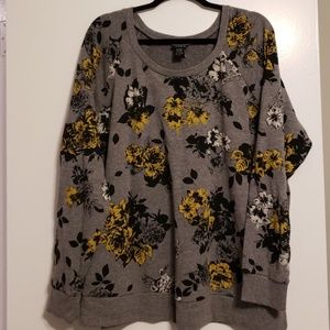 Torrid Floral Sweatshirt - 3x
